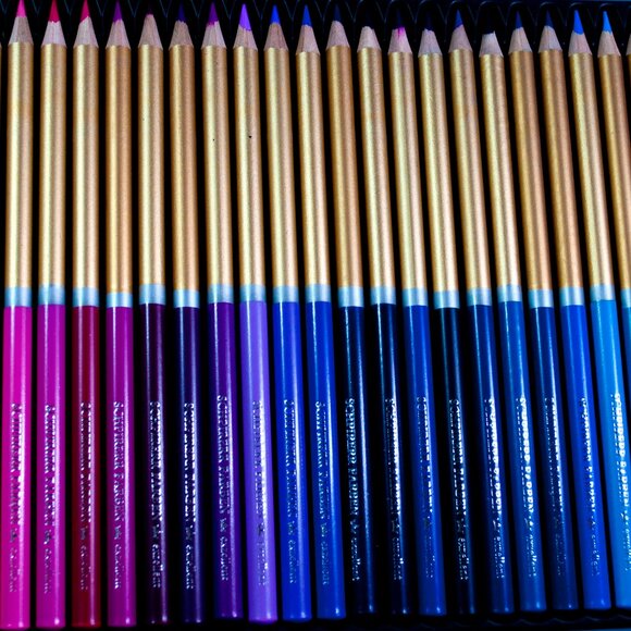 96 Colored Pencils new in box SCHPIRERR FARBEN - Picture 3 of 4
